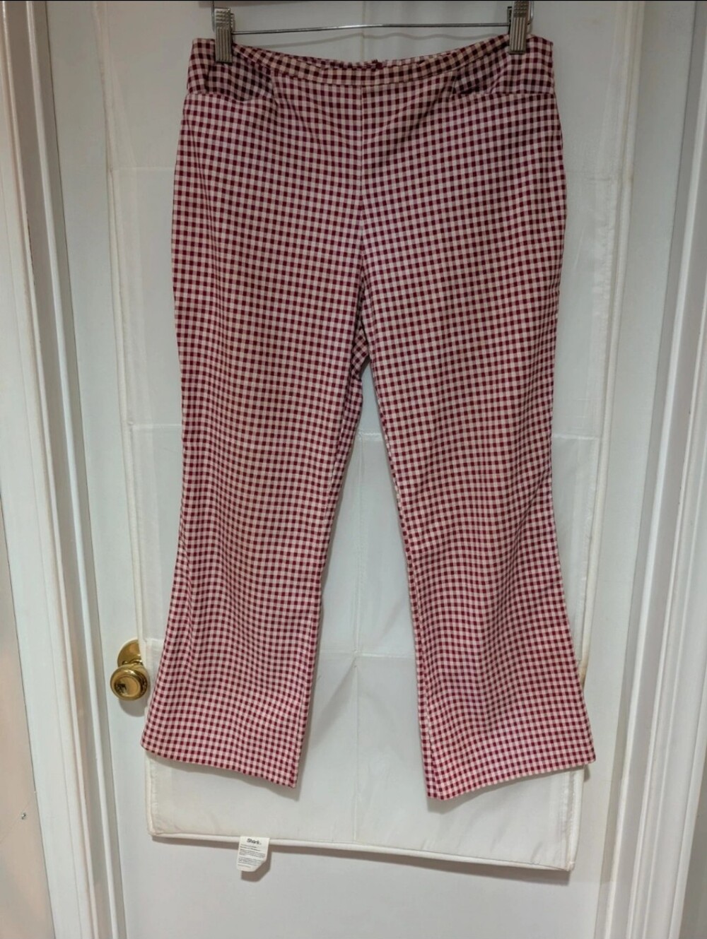 Vintage Charlotte Russe Red & White Gingham Pants